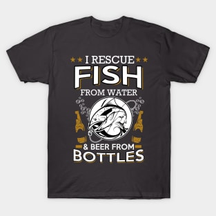 Rescue Fish & Beer T-Shirt